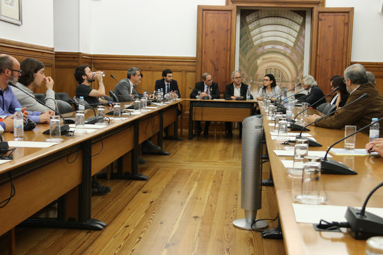 President Torra met Portuguese parliamentarians on Thursday